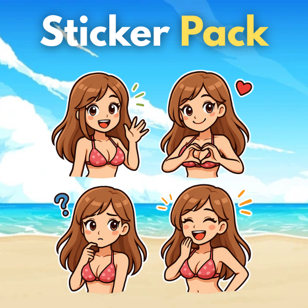 HUGE Sticker Pack (200+ pcs)